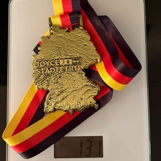 Medaille Joyce Städtetrip Gewicht 131g